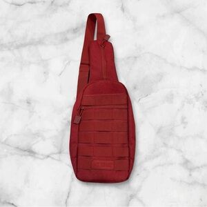 Highland Tactical Sling Bag, Red